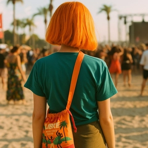 Sac festival en coton - votre design sur-mesure - fabrication europe personnalisable
