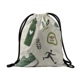 Sac ficelle 100% personnalisable en polyester waterproof 190G/M² - fabrication Europe personnalisable