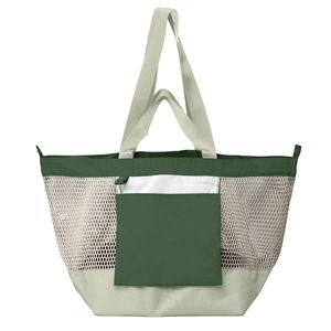 Sac fourre-tout en maille recyclée pliable – 45 L personnalisable