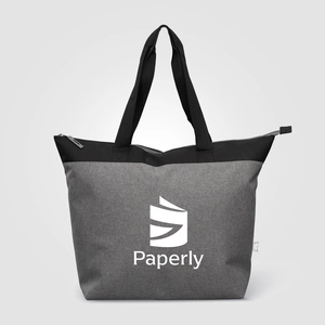 Sac isotherme 20L en polyester recyclé 600D avec fermeture zippée – 44 canettes personnalisable