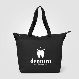 Sac isotherme 20L en polyester recyclé 600D avec fermeture zippée – 44 canettes personnalisable