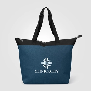 Sac isotherme 20L en polyester recyclé 600D avec fermeture zippée – 44 canettes personnalisable