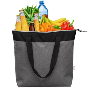 Sac isotherme 20L en polyester recyclé 600D avec fermeture zippée – 44 canettes personnalisable