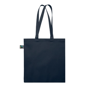 Sac shopping en coton avec soufflet et longues anses personnalisable