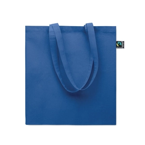 Sac shopping en coton avec soufflet et longues anses personnalisable