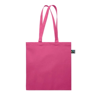 Sac shopping en coton avec soufflet et longues anses personnalisable