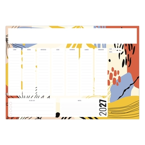 Sous-main publicitaire avec organiser et to do list