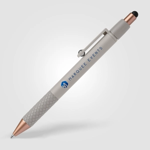 Stylo Antistress en Plastique Recyclé avec Stylet personnalisable