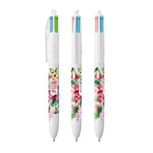 Stylo BIC® 4 Couleurs Fashion bille personnalisable