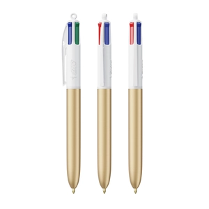 Stylo BIC® 4 Couleurs Glacé personnalisable