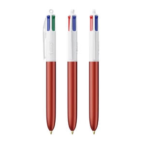 Stylo BIC® 4 Couleurs Glacé personnalisable