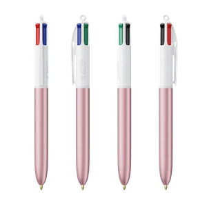 Stylo BIC® 4 Couleurs Glacé personnalisable