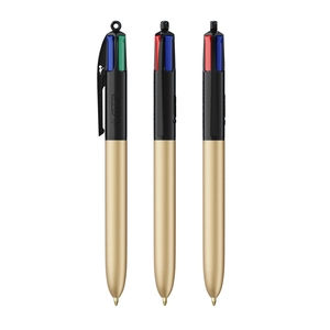 Stylo BIC® 4 Couleurs Glacé personnalisable