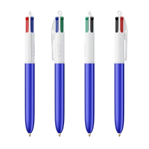 Stylo BIC® 4 Couleurs Glacé personnalisable