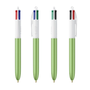 Stylo BIC® 4 Couleurs Glacé personnalisable