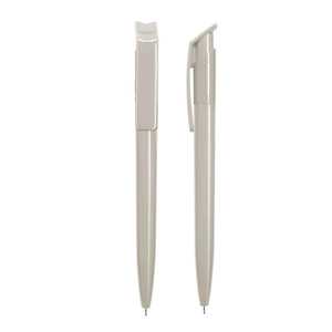 Stylo bille en plastique recyclé RPET - écriture bleue personnalisable