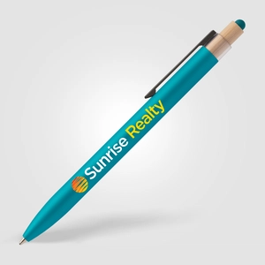 Stylo en aluminium 100% recyclé avec stylet personnalisable
