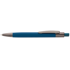 Stylo en aluminium recyclé avec corps soft-touch personnalisable