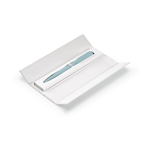 Stylo en aluminium recyclé, encre noire 1 km Dokumental® personnalisable