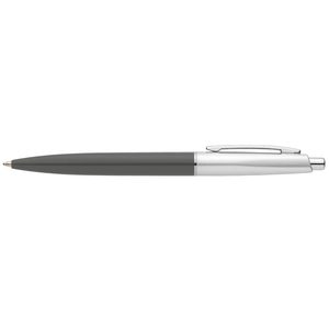 Stylo en plastique recyclé avec finition chromée personnalisable