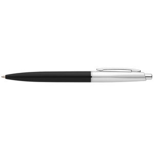 Stylo en plastique recyclé avec finition chromée personnalisable
