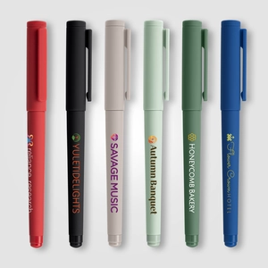 Stylo gel - plastique recyclé - monochrome