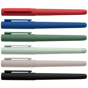 Stylo gel - plastique recyclé - monochrome personnalisable