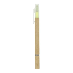 Surligneur papier combiné à un stylo à bille personnalisable
