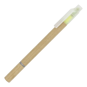 Surligneur papier combiné à un stylo à bille personnalisable