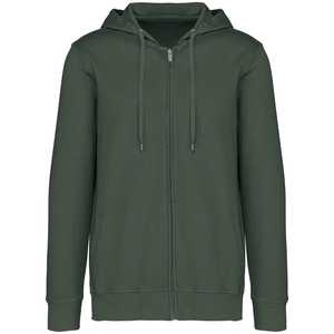 Sweat-shirt écoresponsable zippé à capuche unisexe - Fabrication Europe personnalisable