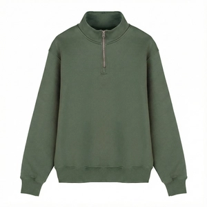 Sweat zippé coton biologique - made in europe personnalisable
