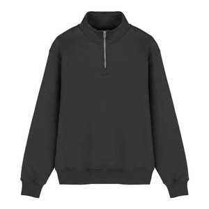 Sweat zippé coton biologique - made in europe personnalisable