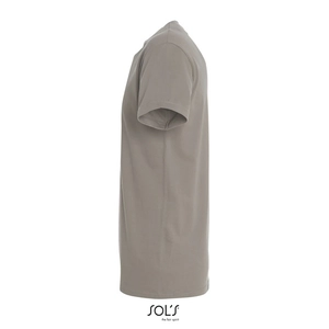 T-shirt homme col rond, 100% coton semi-peigné ringspun personnalisable