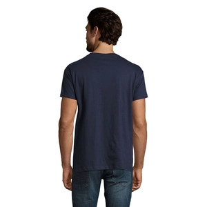 T-shirt homme col rond, 100% coton semi-peigné ringspun personnalisable