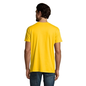 T-shirt homme col rond, 100% coton semi-peigné ringspun personnalisable