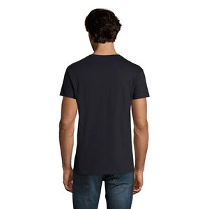 T-shirt homme col rond, 100% coton semi-peigné ringspun personnalisable