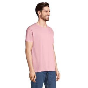 T-shirt homme col rond, 100% coton semi-peigné ringspun personnalisable