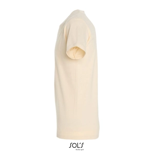 T-shirt homme col rond, 100% coton semi-peigné ringspun personnalisable