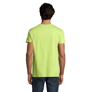 T-shirt homme col rond, 100% coton semi-peigné ringspun personnalisable