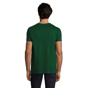 T-shirt homme col rond, 100% coton semi-peigné ringspun personnalisable