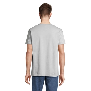T-shirt homme col rond, 100% coton semi-peigné ringspun personnalisable