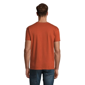T-shirt homme col rond, 100% coton semi-peigné ringspun personnalisable
