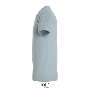 T-shirt homme col rond, 100% coton semi-peigné ringspun personnalisable