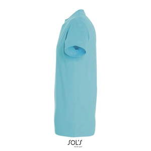 T-shirt homme col rond, 100% coton semi-peigné ringspun personnalisable