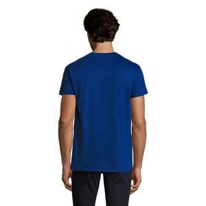 T-shirt homme col rond, 100% coton semi-peigné ringspun personnalisable