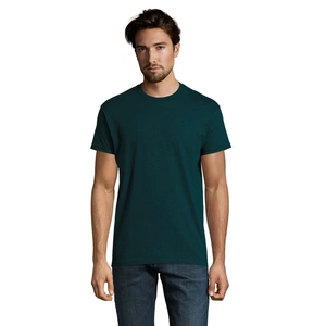 T-shirt homme col rond, 100% coton semi-peigné ringspun personnalisable