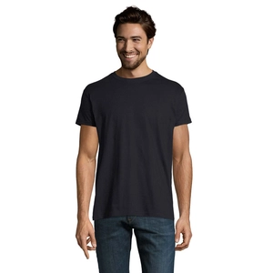 T-shirt homme col rond, 100% coton semi-peigné ringspun personnalisable