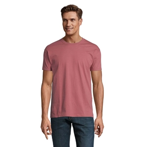 T-shirt homme col rond, 100% coton semi-peigné ringspun personnalisable