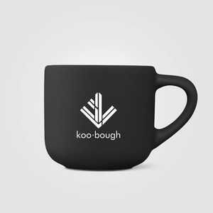 Tasse espresso en céramique avec finition mate – 90 ml personnalisable