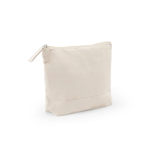 Trousse à cosmétiques 100 % coton (340 g/m²) bicolore personnalisable